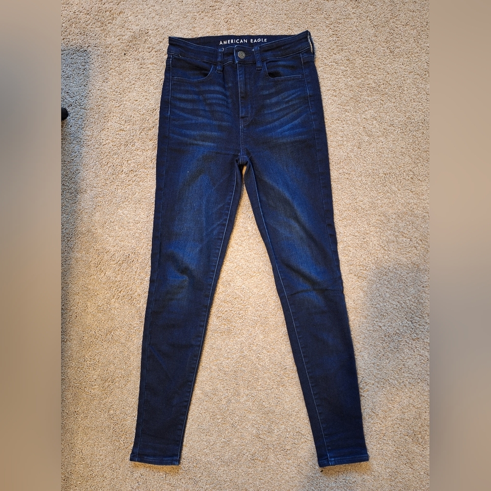 American Eagle Super Stretch High Rise Skinny Jeans Size 2